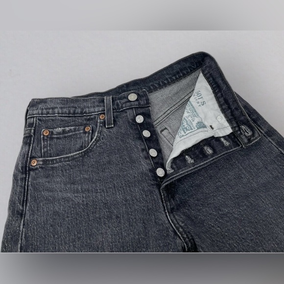 🛍️SALE🛍️ Levi's® 501® S Women's Skinny Frayed Hem Jeans - Picture 8 of 14